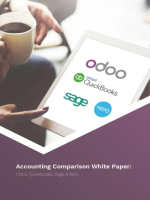 Accounting Comparison: Odoo, QuickBooks, Sage & Xero