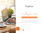 Buyer's Guide to HR and Payroll Technology