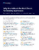 Why Acumatica is the Best Choice for Growing Businesses